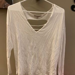 Women’s Express white long sleeve